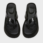 Clip Toe Spaghetti Strap Height-Enhancing Flippers