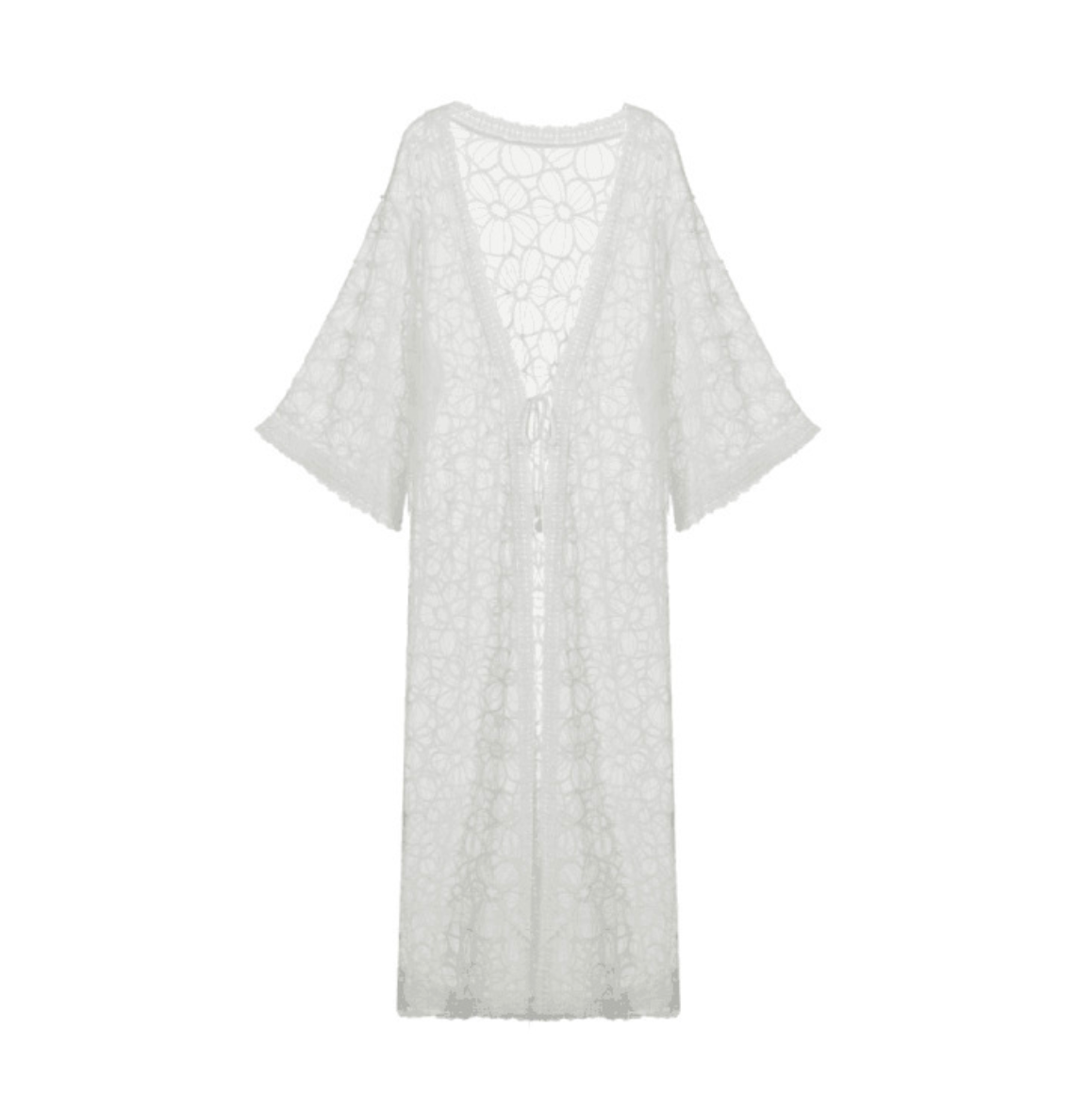 Sexy Embroidered Lace Sunscreen Outwear