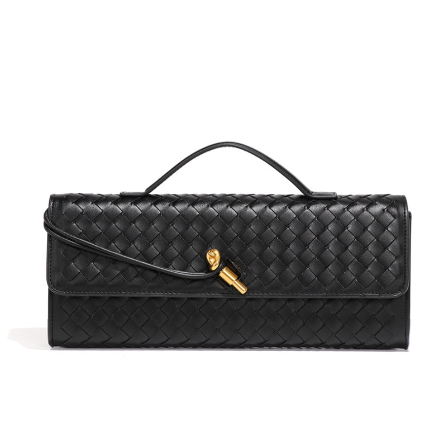 Handmade Crafted Soft Leather Baguette Bag