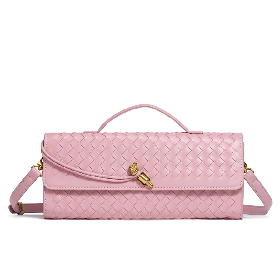 Handmade Crafted Soft Leather Baguette Bag