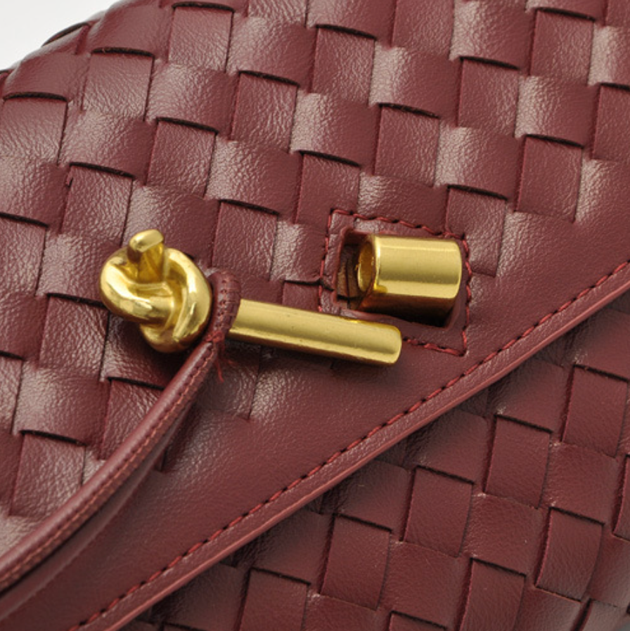 Handmade Crafted Soft Leather Baguette Bag