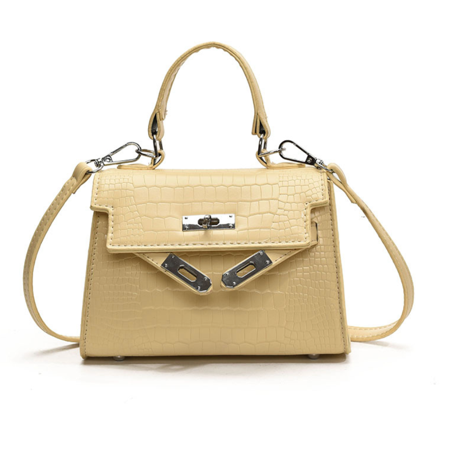 Vintage PU Crossbody Kelly Bag