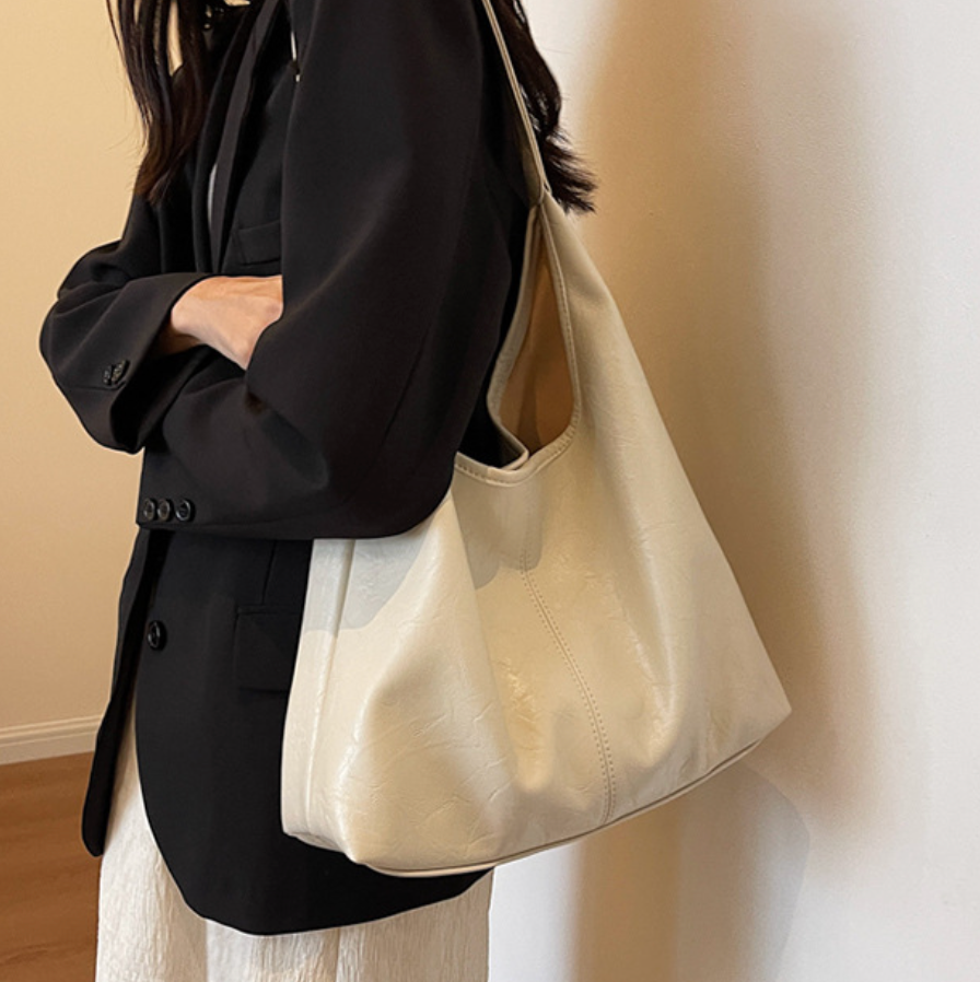 Simple Design Large Capacity Tote Bag
