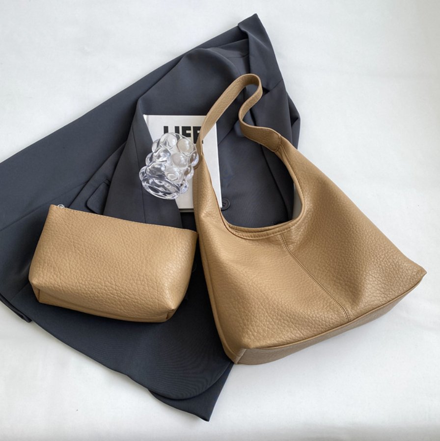 Casual Soft PU Tote Bag