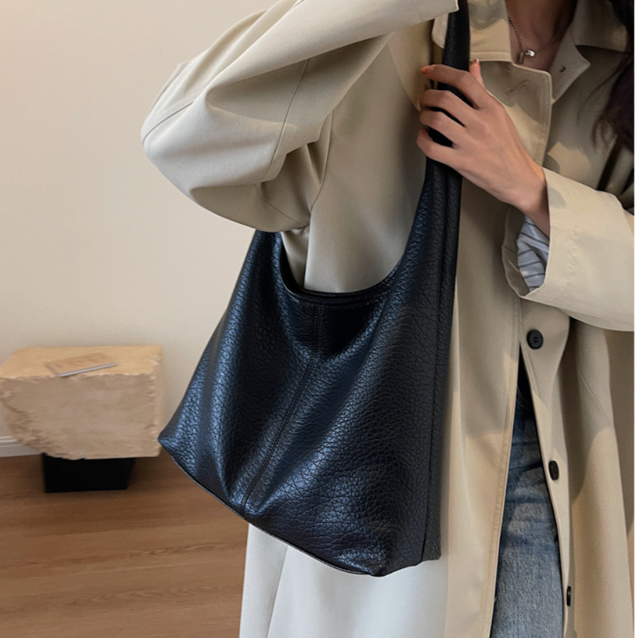 Casual Soft PU Tote Bag