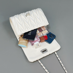 Premium Mini Pleated Crossbody Chain Bag