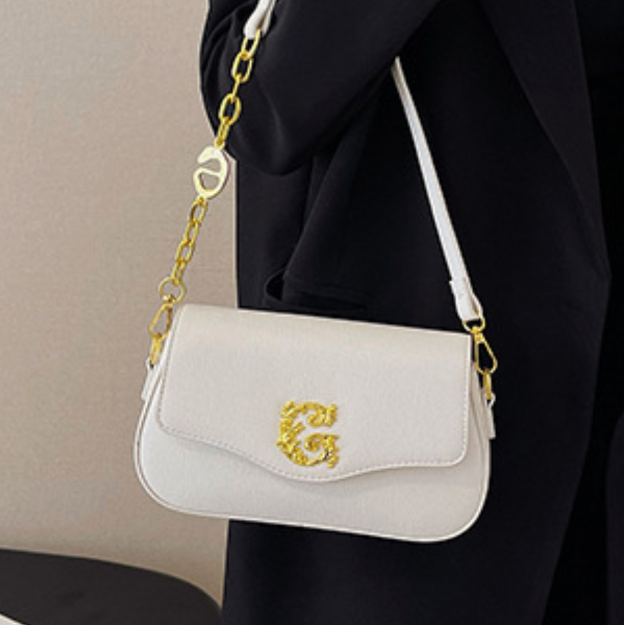 Premium Stitching PU Chain Bag