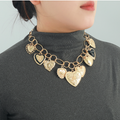 Vintage Loving Heart Pendant Necklace