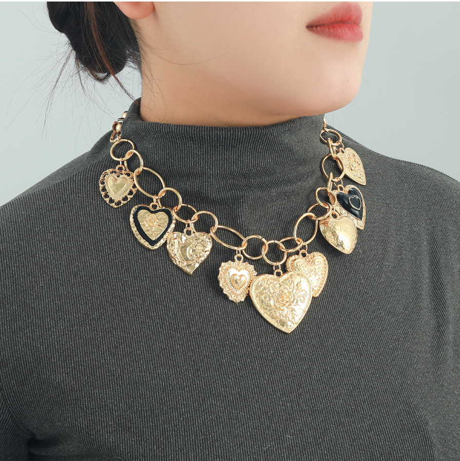 Vintage Loving Heart Pendant Necklace