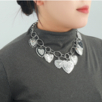 Vintage Loving Heart Pendant Necklace