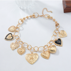 Vintage Loving Heart Pendant Necklace