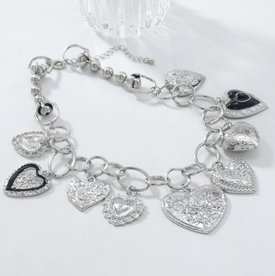 Vintage Loving Heart Pendant Necklace