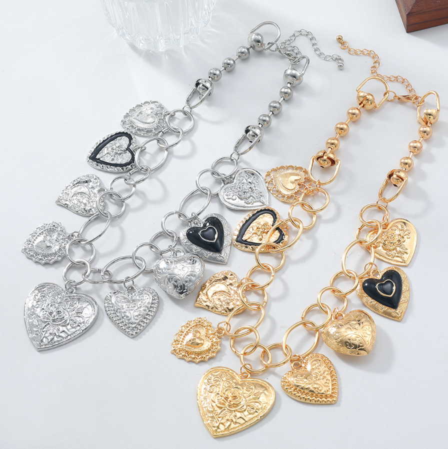 Vintage Loving Heart Pendant Necklace