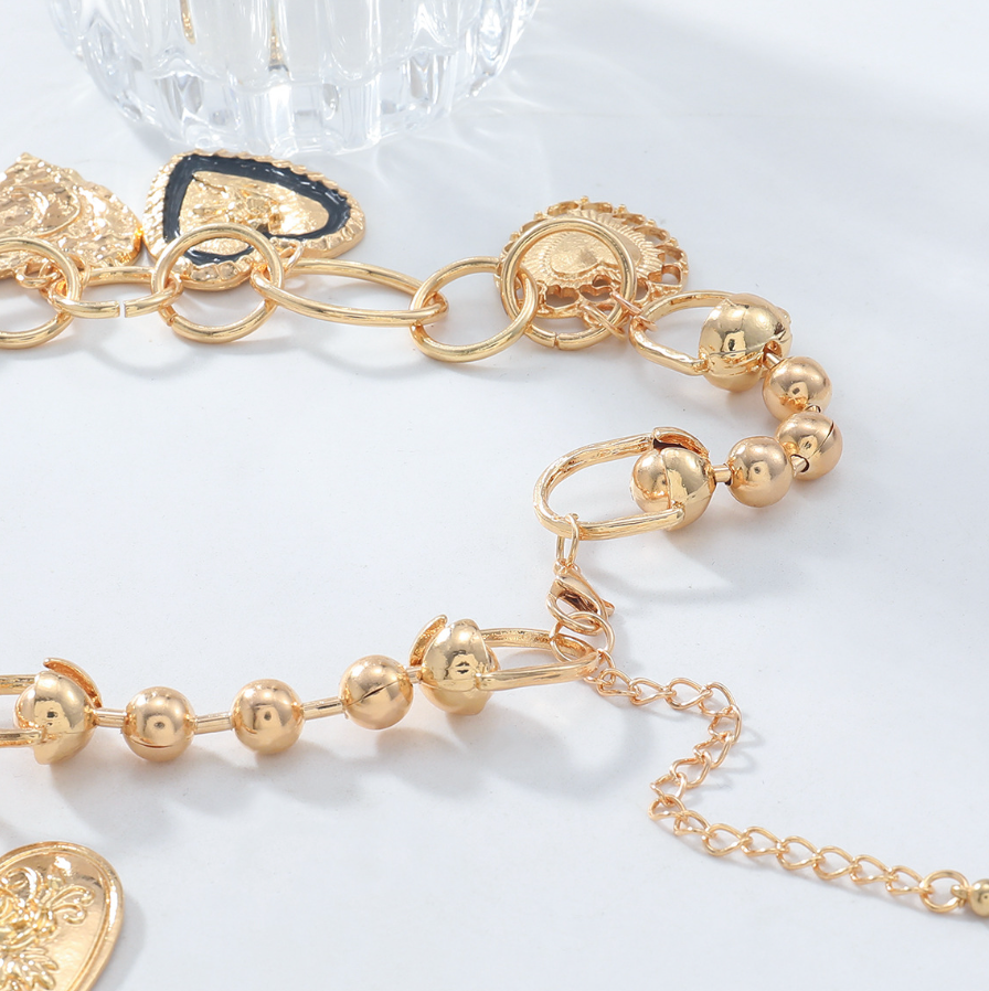 Vintage Loving Heart Pendant Necklace
