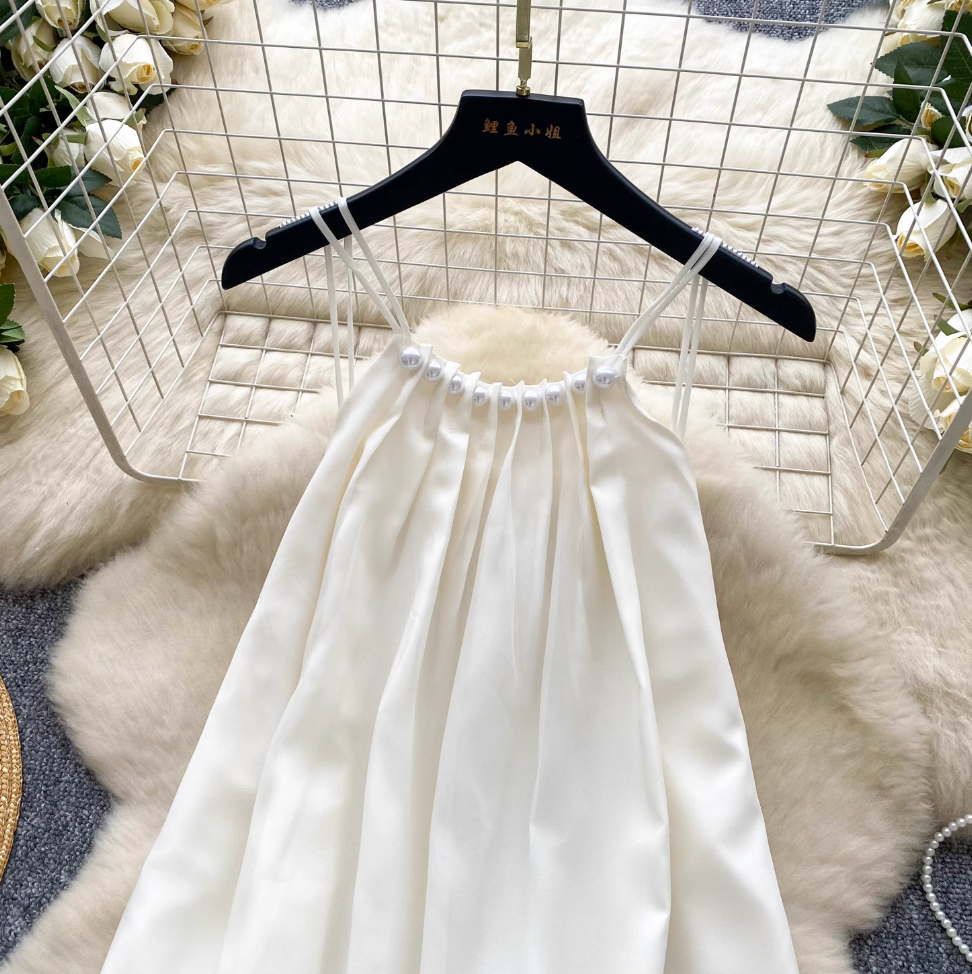 Sweetie Beaded Layered Slip Dress
