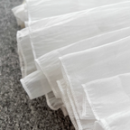 Fairy White Mesh Dress & Slip Dress