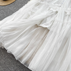 Fairy White Mesh Dress & Slip Dress