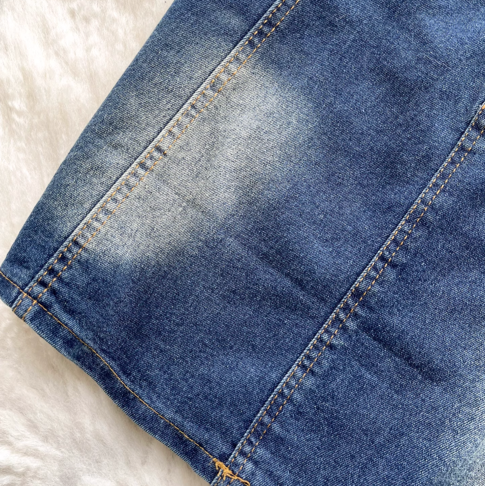 Chic Tank Top & Skirt Denim 2Pcs