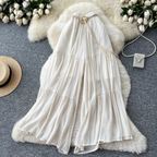 Fairy High-waist Oversized Chiffon Trousers