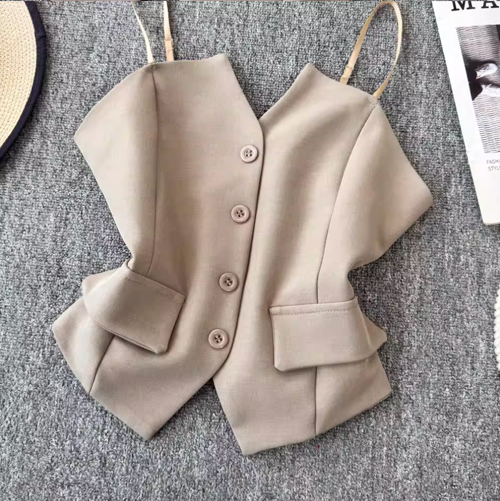 Vintage Slim-fit Premium Suit Vest