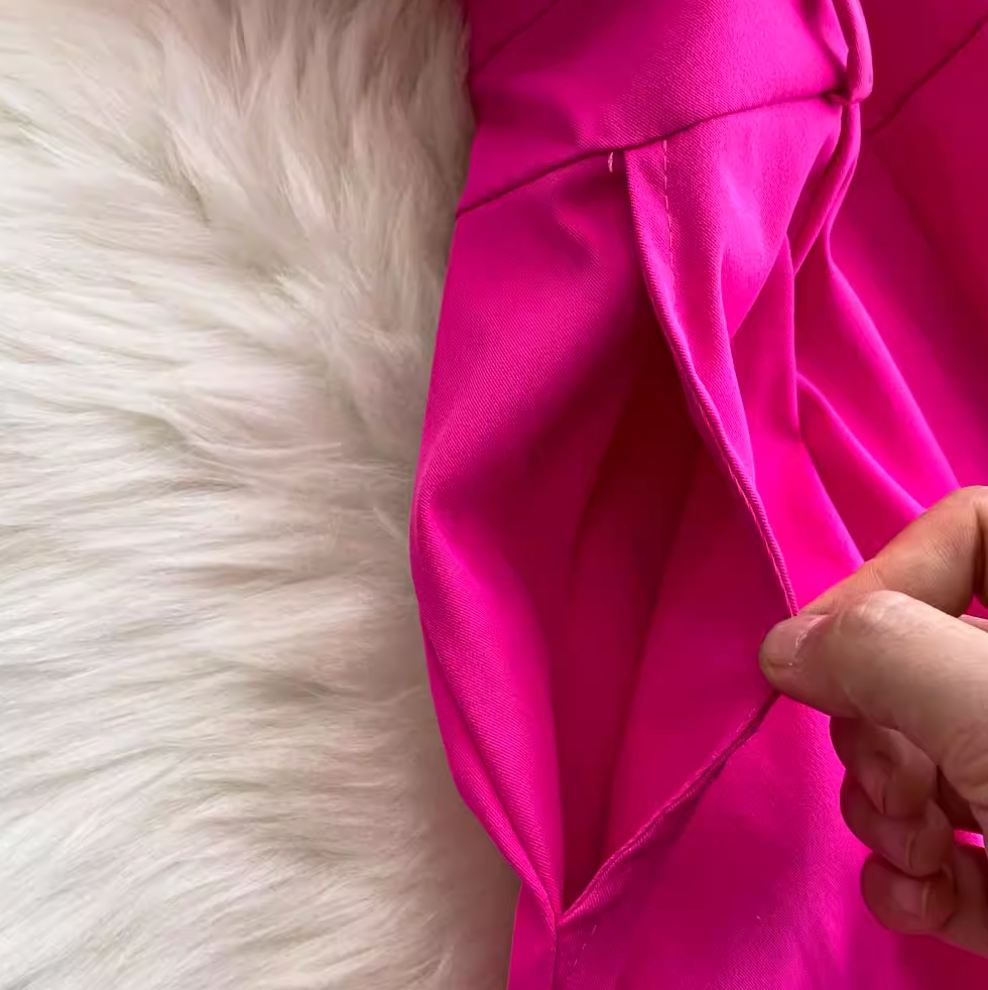 Multi-pockets Wide-leg Slip Jumpsuits