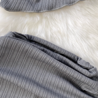 Pleated Camisole & Flared Trousers 2Pcs