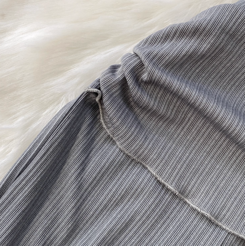 Pleated Camisole & Flared Trousers 2Pcs