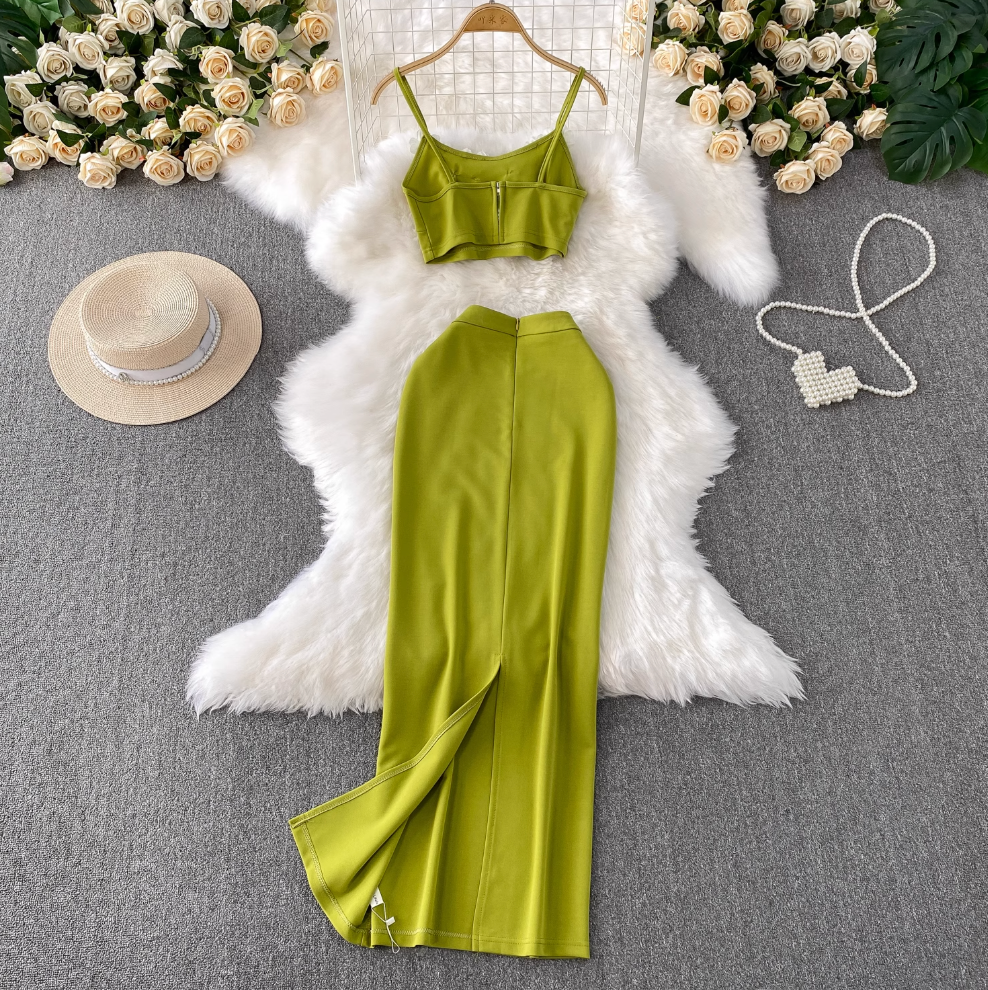 3D Camisole & Slim Skirt Fairy 2Pcs