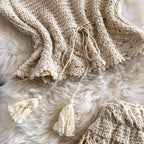 Sweetie Lace Knitwear & Skirt 2Pcs