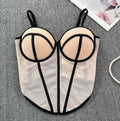 Color Blocking Striped Slim Camisole