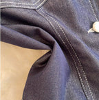 Denim Vest & Wide-leg Jeans 2Pcs