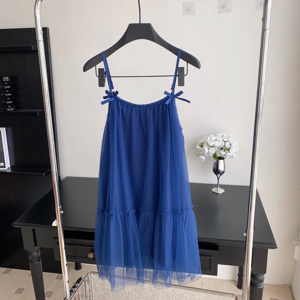 Elegant Fairy Mesh Slip Dress