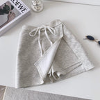 Chic High-waist Split Sportswear Shorts