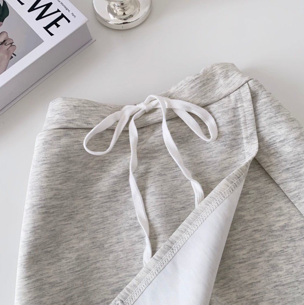 Chic High-waist Split Sportswear Shorts
