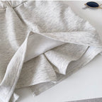 Chic High-waist Split Sportswear Shorts