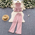 Sweetie Ruffled Top & Trousers 2Pcs