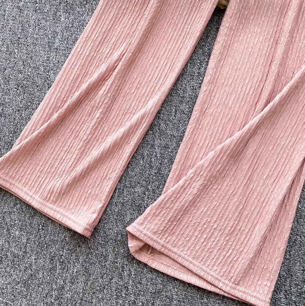 Sweetie Ruffled Top & Trousers 2Pcs