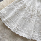Vintage U-neck Knitted Slip Dress