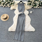 Camisole & Knotted Skirt Casual 2Pcs
