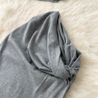 Camisole & Knotted Skirt Casual 2Pcs