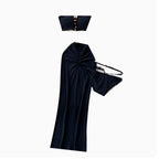 Tank Top & Knotted Skirt 2Pcs