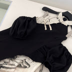 Chinese Style Ink Painting Dress