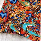 Vintage Abstract Printed Camisole Top