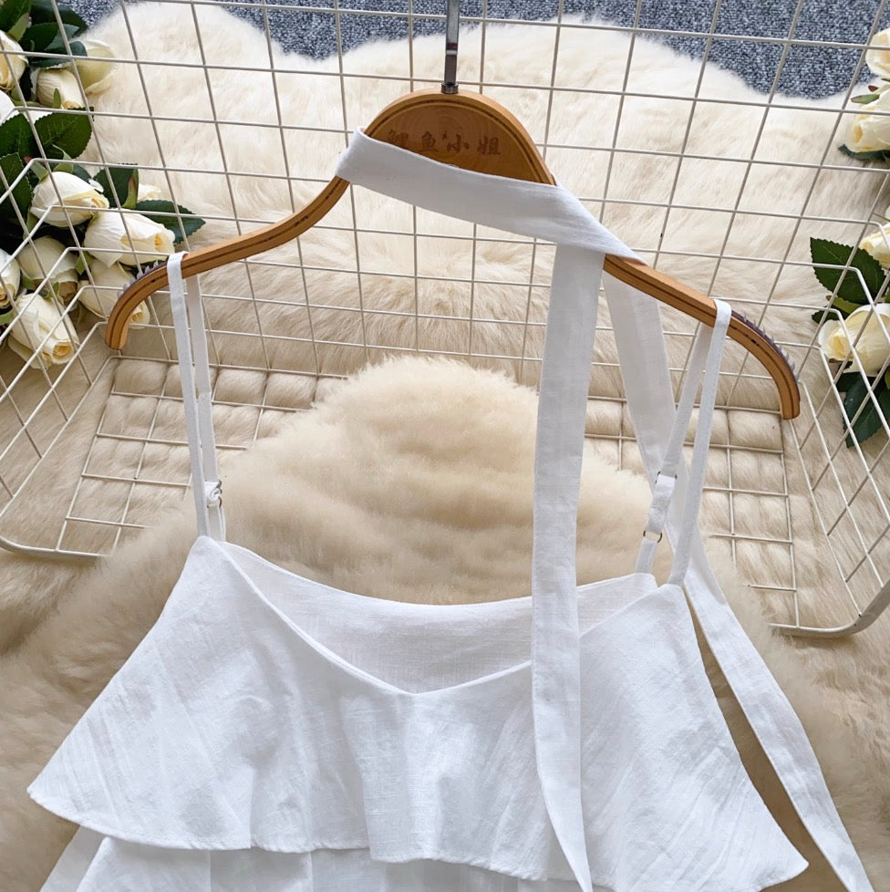 Layered Camisole with Ribbon