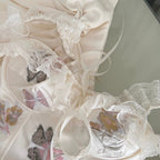 Courtly Lace Top & Bow-tie Skirt 2Pcs