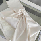 Courtly Lace Top & Bow-tie Skirt 2Pcs