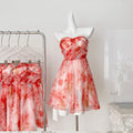 Fairy Sequined Puffy Bustier Dress