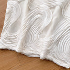 Sweetie Round Collar Ruffled Top