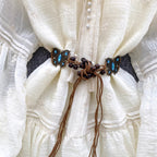 Courtly Embroidered Ruffled Apricot Dress