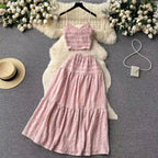 Sweetie Camisole & Half-body Skirt 2Pcs